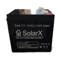 фото Акумуляторна батарея SolarX SXA 5.5-12 AGM, SolarX SXA 5.5-12, Акумуляторна батарея SolarX SXA 5.5-12 AGM фото товару, як виглядає Акумуляторна батарея SolarX SXA 5.5-12 AGM дивитися фото
